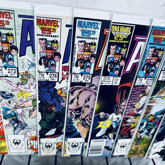 Avengers 270-272 274-290 Lot John Buscema Namor 1st Heavy Metal - Picture 3 of 8